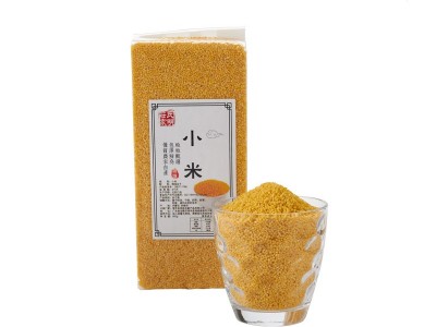 黄小米农家小米粥月子米包装500g批发米脂小米五谷杂粮厂家批发图5