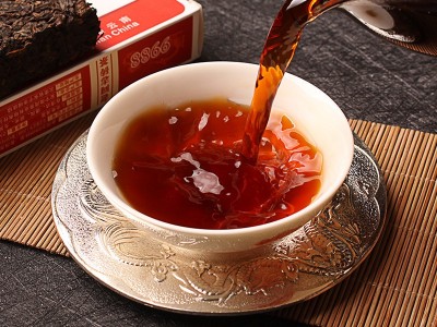 老同志2011年9988熟砖250g正宗陈年方砖云南熟普洱茶熟茶茶叶茶砖图3
