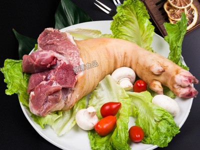 欧源食品现货供应 鲜冻带肉猪腿 大量供应 品质保证图3