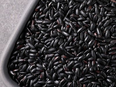 十月稻田 五常长粒黑米东北黑糙米五谷杂粮农家产1kg*2图2