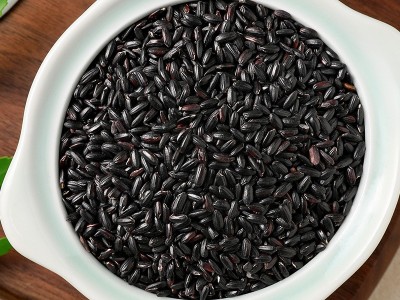 十月稻田 五常长粒黑米东北黑糙米五谷杂粮农家产1kg*2图4