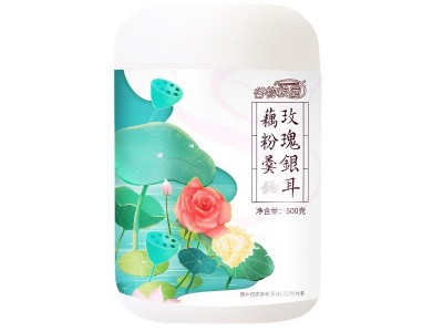 谷物粮园藕粉银耳玫瑰藕粉早餐代餐冲饮食品500克藕粉羹加工批发图4