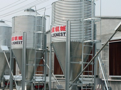 青岛厂家供应畜牧业机械设备 猪用桶式环线供料 自动喂料设备图2