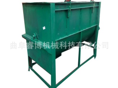 动物饲料搅拌机304不锈钢立式搅拌机 卧式加热款饲料混合机价格图5
