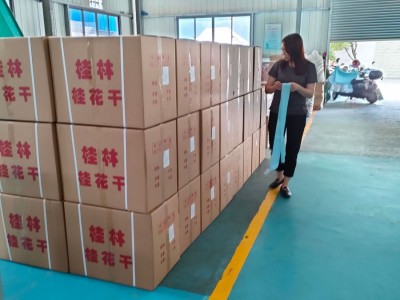 桂花厂家 22年新鲜桂花 广西桂林人工挑选低温烘赔桂花干 干花图5