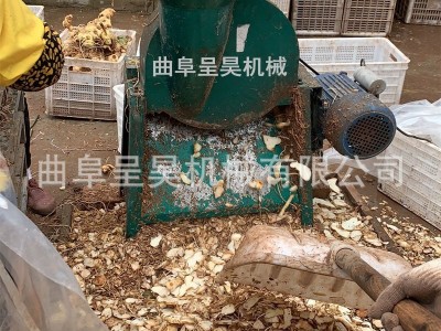 四川黄精切片机 切生姜片效率高 家用电动圆盘旋切薯片机呈昊机械图3