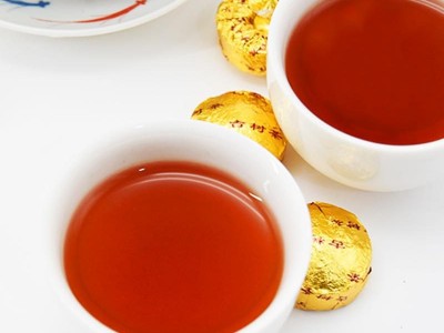 云南普洱茶熟茶原味迷你小金砖沱茶玉饼醇香方砖茶叶500g厂家批发图4