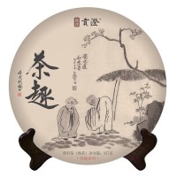 普洱茶 茶趣熟茶饼 357克 一口料