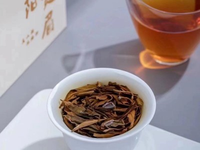 白茶 福鼎茶叶批发 高山老白茶贡眉过年礼盒装 干仓发酵一件代发图2