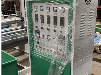 供应高速PE垃圾袋吹膜机全自动八折袋超市袋背心袋薄膜生产设备图3