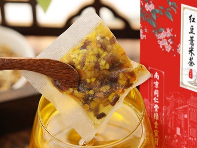 南京同仁堂芡实橘皮红豆薏米茶湿气消脾胃好养生花茶厂家大货批发图4