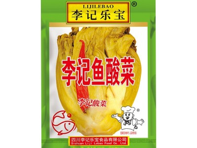 批发李记乐宝李记鱼酸菜855g鱼底料餐饮装图5