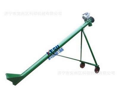 不锈钢输送机 螺旋蛟龙自动喂料机粮食上料提升机图5