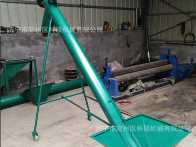 螺旋上料机倾斜式绞龙输送机粉末颗粒不锈钢提升机图4