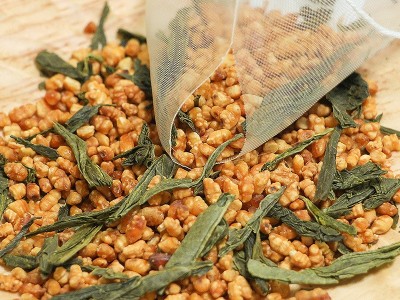 玄米茶大分量炒制糙米绿茶三角茶包袋泡茶现货批发日式玄米绿茶图3