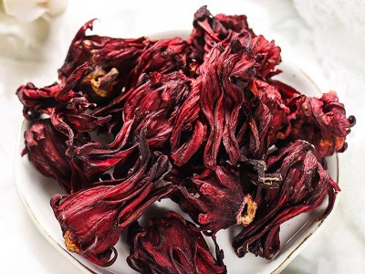 洛神花茶新货 整朵玫瑰茄洛神花干新鲜批发搭配柠檬片泡水茶代发图3