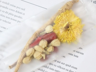 一根参茶抖音同款代发 茉莉花菊花枸杞子养生茶一整根人参十宝茶图4