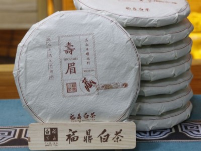 福建福鼎白茶2022年寿眉饼350g高山日晒老白茶饼厂家直供一件代发图2