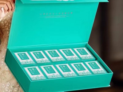 批发福建陈皮白茶福鼎老白茶陈皮贡眉小方片饼干茶礼盒装一件代发图3