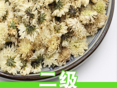 22年新花山里山安徽黄山贡菊散装菊花茶批发产地货源500克白菊花图2