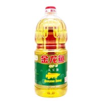 【品牌】正品金龙鱼大豆油5L一级花生油桶装色拉油食用油批发1.8L