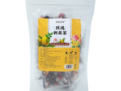 代发刺梨玫瑰花茶桑葚黑枸杞大枣组合花茶水果茶批发刺梨玫瑰花茶图5