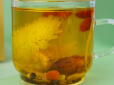 菊花决明子金银花茶 明目茶组合熬夜茶 视频号花草桂花菊花枸杞茶图4