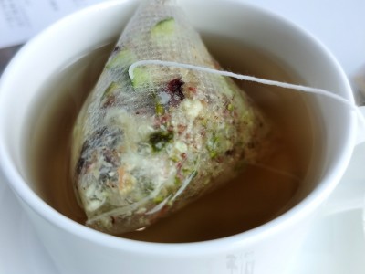 竹蔗茅根茶袋泡茶 竹甘蔗雪梨茅根饮 百合葛根无花果茶10克*10包图2