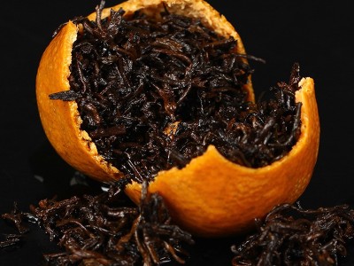 六年大红柑 陈年桔普茶陈皮普洱茶橘子茶比小青柑大多20-30克/个图4