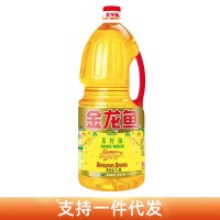 金龙鱼菜籽油1.8L 基因物理压榨食用油炒菜烹饪油