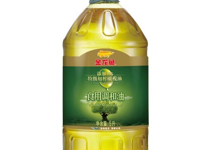 金龙鱼添加10%初榨橄榄油食用植物调和油5L 食用油图5
