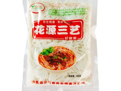 常德湿米粉方便米粉免泡江西桂林湖南特产半干米粉米线单包图2