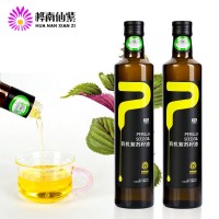 桦南仙紫 有机紫苏油 500ml冷榨脱蜡可贴牌加工OEM亚麻酸