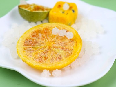 金桔柠檬百香果茶冷泡水果茶 冻干金桔柠檬片即泡网红夏季维C果茶图3