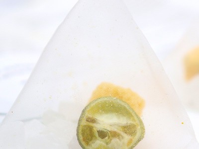 百香果青桔茶夏季水果茶 冻干百香果三角包茶包 代发金桔百香果茶图3