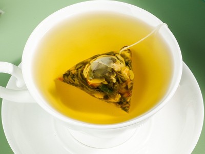 茯苓山楂荷叶茶 陈皮山楂三角包绿茶代用花草组合调味花茶图4