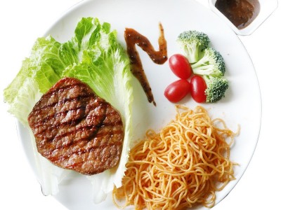 自助牛排 街头牛排轻食简餐外卖牛扒 批发地摊自助餐牛排餐饮货源图5