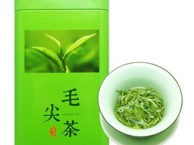 2021年新茶毛尖茶叶绿茶非散装茶叶浓香型200g礼盒罐装【大】图5