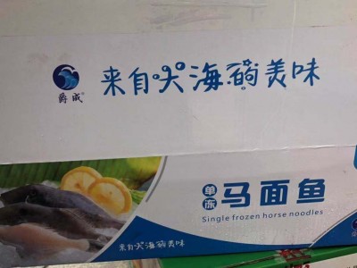 单冻鱼9斤扒皮鱼剥皮鱼酒店食材火锅烧烤中餐干锅马面鱼耗儿鱼图2