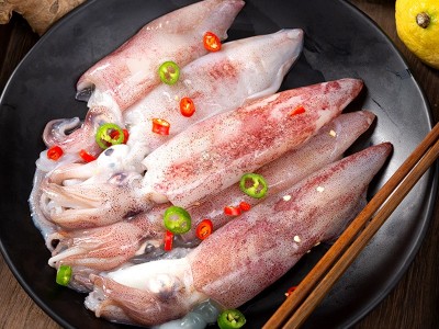 带籽鱿鱼批发 海鲜带籽母管八爪鱼海兔400克 酒店自助餐 厂家供应图2
