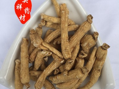 白参个【关祥中药】中药材批发供应【生晒参】白人参图2
