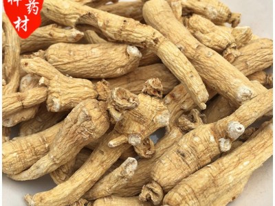 白参个【关祥中药】中药材批发供应【生晒参】白人参图5