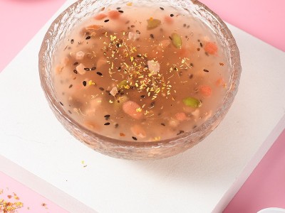 水果坚果藕粉羹代餐坚果速溶颗粒藕粉莲子粉 早餐冲饮调食品图3