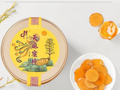 云南蜂蜜天麻蜜片云南昭通小草坝乌天麻即食天麻片干货非人参蜜片图2
