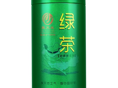 送茶具明前碧螺春绿茶 聚天禾2021新茶碧螺春浓香型茶叶250g罐装图5
