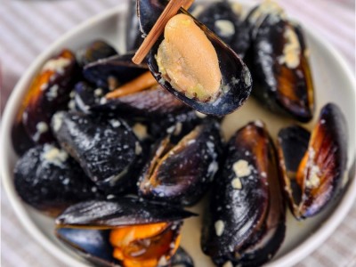 青岛厂家销售贻海虹贝 火锅中西餐食材 加热即食海虹图2