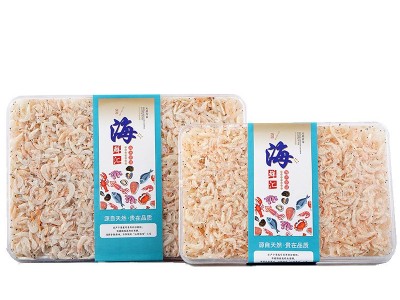 山东参参堂特技无盐淡干虾皮批发补钙宝宝儿童海鲜水产干货500g图5