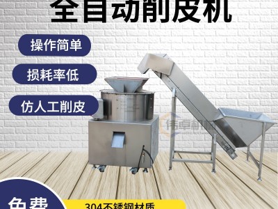 厂家销售仿人工削皮机 地瓜芋头马蹄自动去皮机器图2