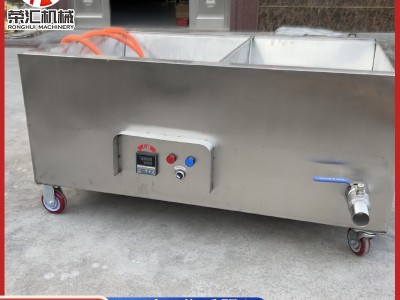 猪肉丸蒸煮设备 蔬菜豆腐丸子蒸煮槽 全自动猪肉丸子蒸煮槽设备图2