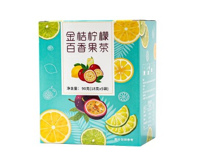 徽修堂金桔柠檬百香果茶 冻干柠檬片网红百香果冷热 柠檬百香果茶图5